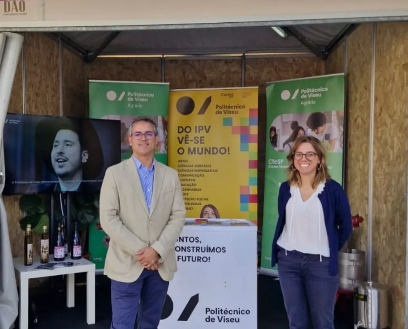 ESAV | Marca presença na 33a Feira do Vinho do Dão em Nelas