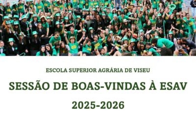 Sessão de Boas-Vindas aos novos estudantes