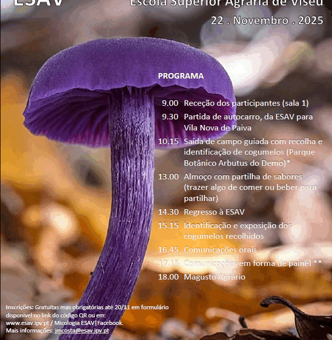 XXIII Encontro Micológico da ESAV 2025